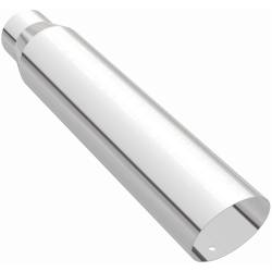 MagnaFlow Exhaust Products - MagnaFlow 35105 Single Polished Exhaust Tip 2.5" Inlet/3.5" Outlet - Image 2