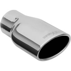 MagnaFlow 35171 Single Polished Exhaust Tip 3" Inlet/3.25 x 4.75" Outlet Oval