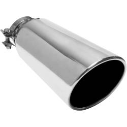 MagnaFlow 35214 Single Polished Exhaust Tip 4" Inlet/5" Outlet Round