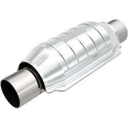 MagnaFlow 53006 Standard Grade Universal Catalytic Converter 9"L x 4.375"W Round