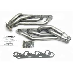 JBA Headers 1650S 1-5/8" Stainless Shorty Headers Raw for 65-73 Mustang 289/302