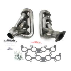 JBA Headers 1689S 1.75" Stainless Shorty Headers Raw for 15-22 Ford Mustang 5.0L