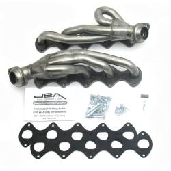 JBA Headers 1670S 1.5" Stainless Shorty Headers Raw for 05-10 Ford Truck V10