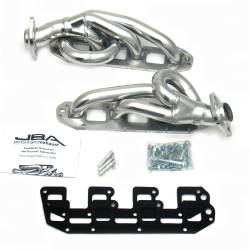 JBA Headers 1961S-1JS 1-5/8" Stainless Shorty Headers Ceramic for 03-08 RAM 5.7L