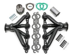 Hedman Hedders - Hedman 68520 Hedman Block Hugger Street Rod Headers for GM LS Engines - Image 1