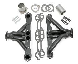 Hedman Hedders - Hedman 68400 1.625" Block Hugger Headers for SB Chevy w/Angle-Plugs - Image 2