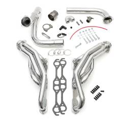 Hedman Hedders - Hedman 69476 Silver Mid-Length Headers for 88-98 GM 1500/2500 Trucks 5.0/5.7 - Image 1
