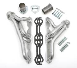 Hedman 69648 HD Silver Mid-Length Swap Headers for SB Chevy" 87-95 Wrangler