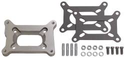 Trans-Dapt Performance - Trans-Dapt 2039 1/2" Holley 2BBL to Rochester Manifold Carb Adapter Cast Alu - Image 1