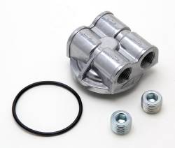 Trans-Dapt Performance - Trans-Dapt 1413 90-DEG Bypass Adapter 2.5" ID 2-3/4" OD Filter Flange 3/4"-16 - Image 1