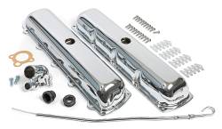 Trans-Dapt Performance - Trans-Dapt 3381 Engine Kit Center PCV for OLDS 330-455/Pontiac 403 Chrome - Image 1