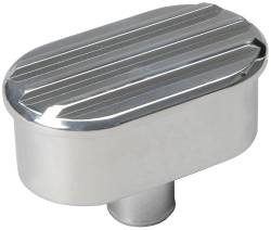 Trans-Dapt Performance - Trans-Dapt 6611 Valve Cover 1.25" Finned Aluminum Push In Breather - Image 1
