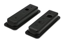 Trans-Dapt Performance - Trans-Dapt 8696 Powder Coated Valve Cover for GM 4.3L V6 Asphalt - Image 1