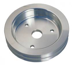 Trans-Dapt Performance - Trans-Dapt 8877 Mach. Alu. Crankshaft Pulley 1 Groove Chevy 396-454 Short W/P - Image 1