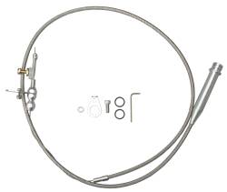 Trans-Dapt Performance - Trans-Dapt 8985 Caburetor Kickdown Cable w/700R4 Braided SS SB Chevy - Image 1