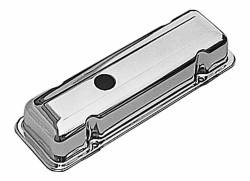 Trans-Dapt Performance - Trans-Dapt 9039 Traditional Design Valve Covers Chrome 80-84 Chevy 229 90DEG V6 - Image 1