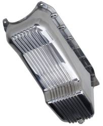 Trans-Dapt Performance - Trans-Dapt Performance 9022 4QT Finned Aluminum Oil Pan for 86-00 SBC 305/350 - Image 1