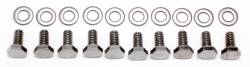 Trans-Dapt Performance - Trans-Dapt 9273 Chrome Timing Chain Cover Bolts Chevy 4.3L V6/SB Chevy 283/400 - Image 1