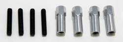 Trans-Dapt 9329 1/4" -20 x 1-3/8" Hex Stud Style Valve Cover Bolts Chrome