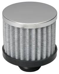 Trans-Dapt Performance - Trans-Dapt 9308 3" Tall 1-1/4" Hole Push-In Style Breather Cotton Filter Element - Image 1