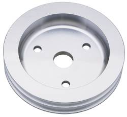 Trans-Dapt Performance - Trans-Dapt 9481 Crankshaft Pulley 2 Groove w/p Mach. Alu. Chevy 283-350 Short - Image 1