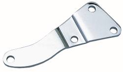 Trans-Dapt Performance - Trans-Dapt 9638 Alternator Bracket Lower w/p Chrome 69-86 Chevy 396-454 Long - Image 1