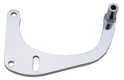 Trans-Dapt Performance - Trans-Dapt 9758 Chrome Low Mount Alternator Bracket Left 1Pc 55-68 Chevy SB - Image 1