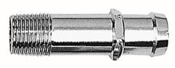 Trans-Dapt Performance - Trans-Dapt 9514 Water Pump Fitting for 3/4" Hose 1/2" NPT Chrome - Image 1
