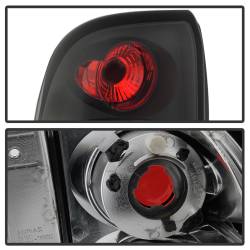 Spyder Auto - Spyder Auto 5002181 Black/Clear Euro Style Taillights for Chevy Trailblazer EXT - Image 4