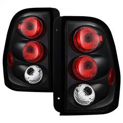 Spyder Auto - Spyder Auto 5002181 Black/Clear Euro Style Taillights for Chevy Trailblazer EXT - Image 1