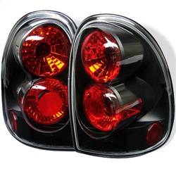 Spyder Auto - Spyder Auto 5002235 Black/Clear Euro Style Taillights - Image 1