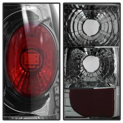 Spyder Auto - Spyder Auto 5002099 Euro Taillights Chrome/Smoke for 99-02 Silverado/Sierra - Image 3