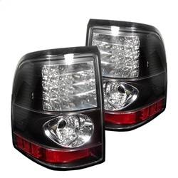 Spyder Auto - Spyder Auto 5002952 Black/Clear LED Taillights for Explorer Stripped Chassis - Image 1