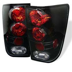Spyder Auto - Spyder Auto 5007025 Euro Taillights Black/Clear for 04-15 Nissan Titan - Image 1