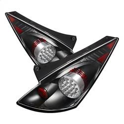 Spyder Auto - Spyder Auto 5006714 LED Taillights Black/Clear for 03-05 Nissan 350Z - Image 1