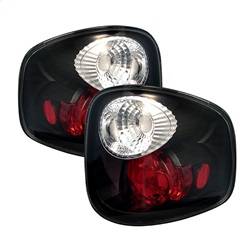 Spyder Auto - Spyder Auto 5003379 Euro Taillights Black/Clear for 97-03 Ford F150 Flareside - Image 1
