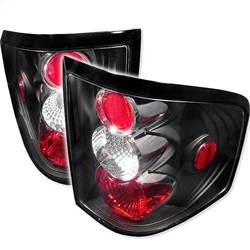 Spyder Auto - Spyder Auto 5003225 Black/Clear Euro Taillights for 04-08 Ford F150 Flareside - Image 1