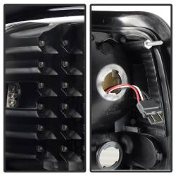Spyder Auto - xTune Auto 5012777 Black/Clear LED Taillights for 94-02 RAM 1500/2500/3500 - Image 3