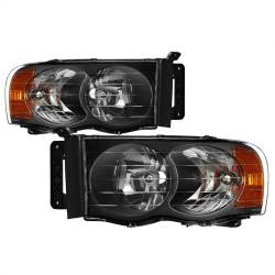 Spyder Auto - xTune Auto 5014313 Crystal Headlights Black/Clear for RAM 1500/2500/3500 - Image 1
