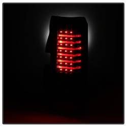 Spyder Auto - xTune Auto 5017697 Black/Clear LED Taillights for 06-09 Hummer H3 - Image 6