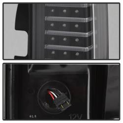 Spyder Auto - xTune Auto 5017697 Black/Clear LED Taillights for 06-09 Hummer H3 - Image 3