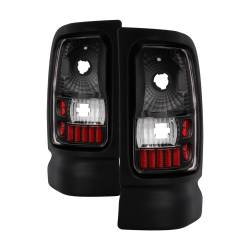 Spyder Auto - xTune Auto 5012753 Black/Clear Euro Style Taillights for RAM 1500/2500/3500 - Image 1
