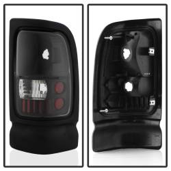 Spyder Auto - xTune Auto 5012753 Black/Clear Euro Style Taillights for RAM 1500/2500/3500 - Image 2
