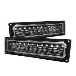 xTune Auto - xTune Auto 5022165 LED Front Parking Lights Black/Clear - Image 1
