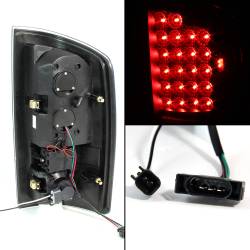 xTune Auto - xTune Auto 5073013 Black/Clear LED Taillights - Image 2