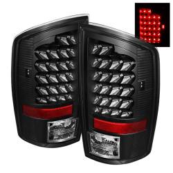 xTune Auto - xTune Auto 5073013 Black/Clear LED Taillights - Image 1