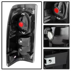 Spyder Auto - Spyder Auto 5078056 Euro Taillights Black/Smoke for 99-02 Silverado/Sierra - Image 3
