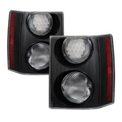Spyder Auto - xTune Auto 5075871 Black/Clear Euro Style Taillights for 06-09 Range Rover - Image 1