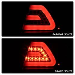Spyder Auto - Spyder Auto 5076380 Black/Clear LED Taillights for 06-16 Impala Impala Limited - Image 2