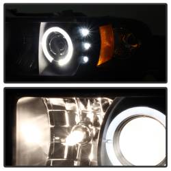 Spyder Auto - Spyder Auto 5078414 LED Halo Projector Headlights Black/Smoked - Image 3